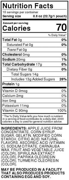 Hy-Vee Sharks Fruit Flavored Snacks 10