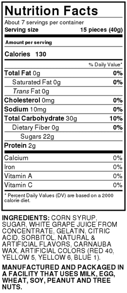 Hy-Vee Candy Gummi Bears