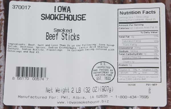 Iowa Smokehouse Smoked Beef