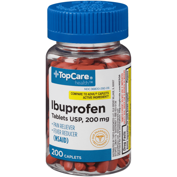 Topcare Health Ibuprofen Caplets