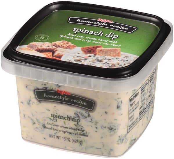 Hy-Vee Homestyle Recipe Spinach Dip