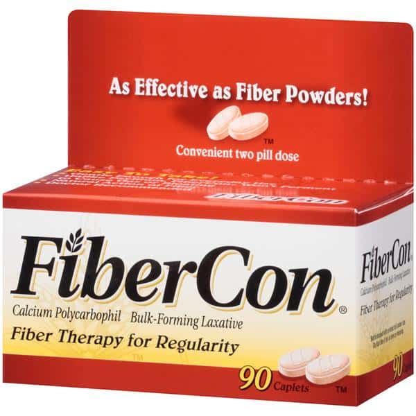 Fibercon Bulk-Forming Laxative Caplets