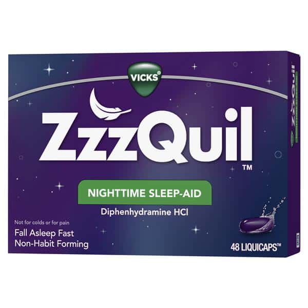 Zzzquil Nighttime Sleep Aid Liquicaps