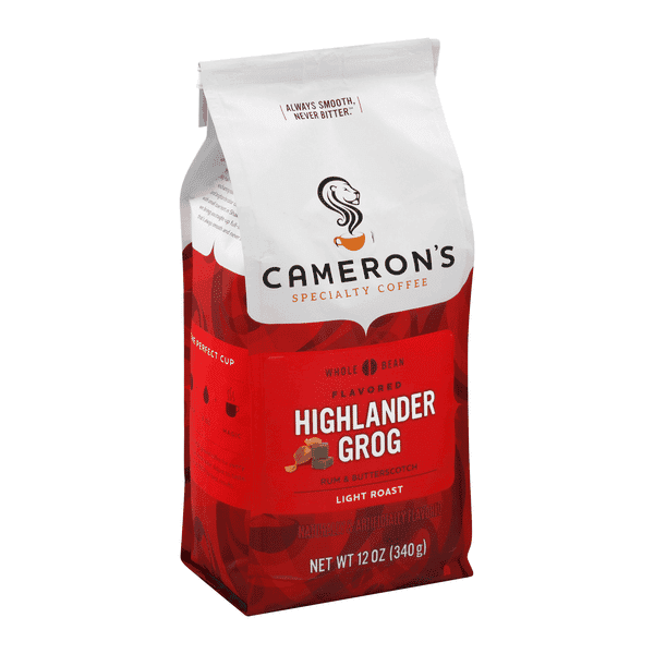Camerons Highlander Grog Whole Bean Coffee
