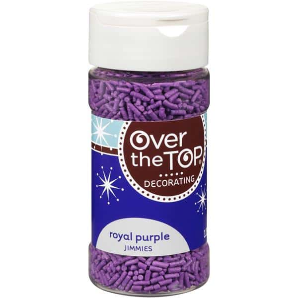 Over The Top Royal Purple Sprinkles