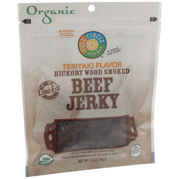 Full Circle Market Teriyaki Flavor Beef Jerky