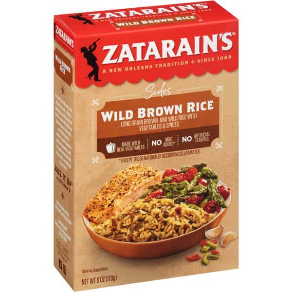 Zatarain'S New Orleans Wild Brown Rice Mix
