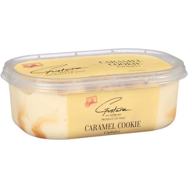 Gustare Vita Caramel Cookie Gelato