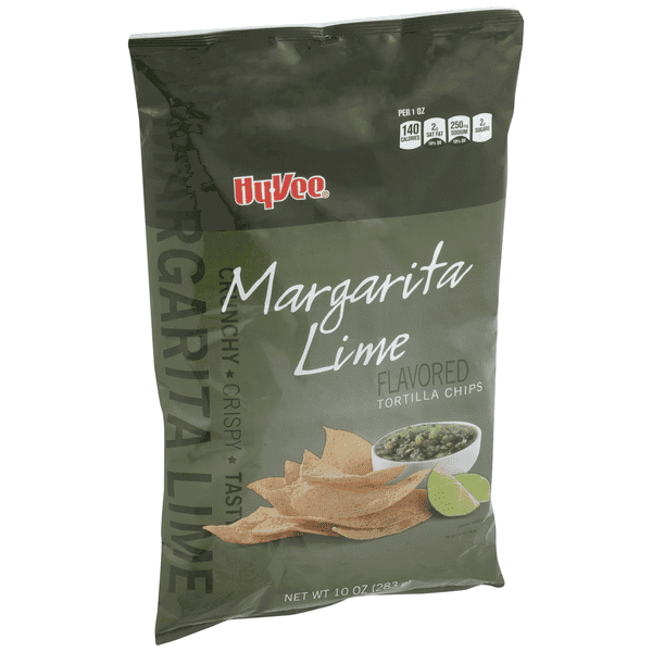 Hy-Vee Margarita Lime Flavored Tortilla Chips
