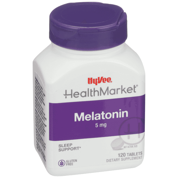 Hy-Vee Healthmarket Melatonin Maximum Strength