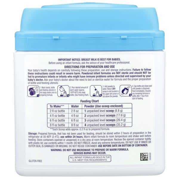 Tippy Toes Hmo Advantage Infant Formula Powder With Iron