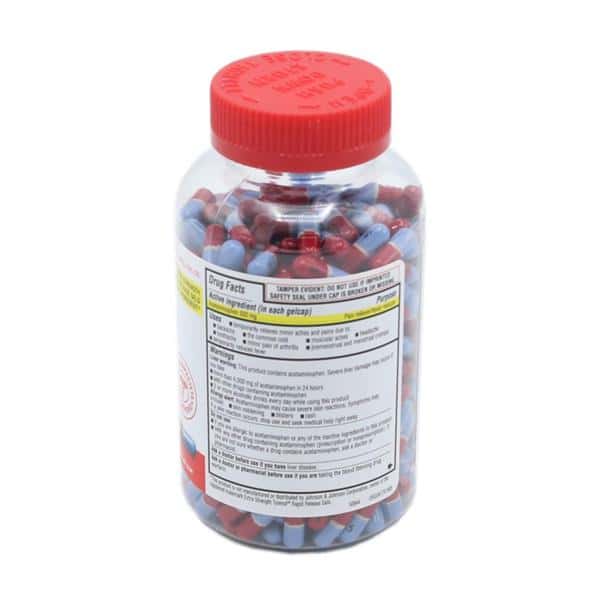 Topcare Health Extra Strength Pain Relief Rapid Release Gelcaps