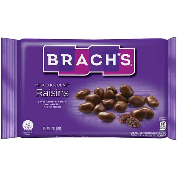 Brach'S Milk Chocolate Raisins