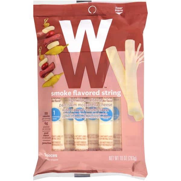Weight Watchers Smoked Light Mozzrella String Cheese