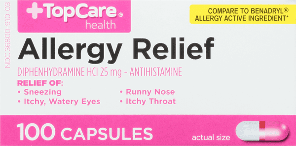 Topcare Allergy Capsules