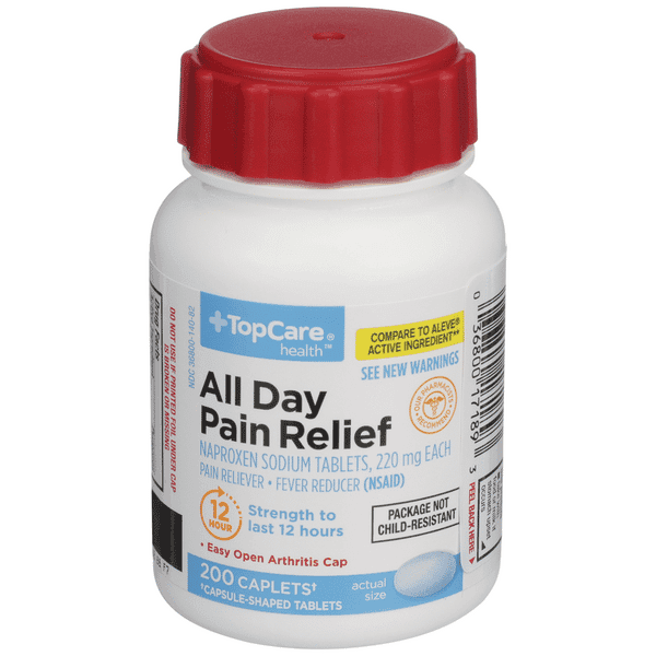Topcare All Day Pain Relief Caplets
