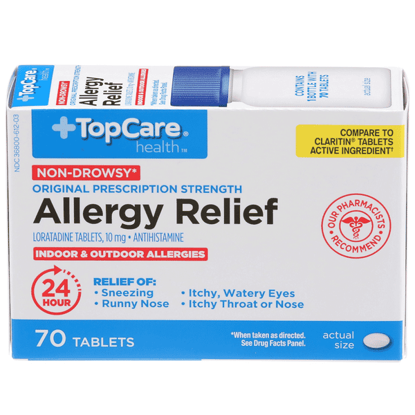 Topcare Allergy Relief 24Hr