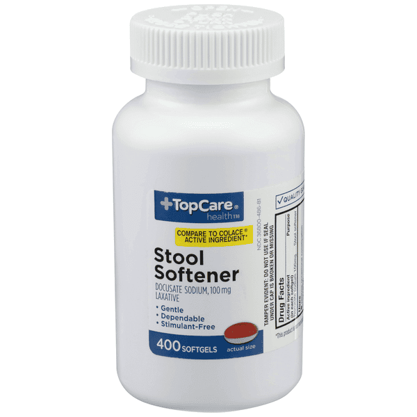 Topcare Health Stool Softener Softgels
