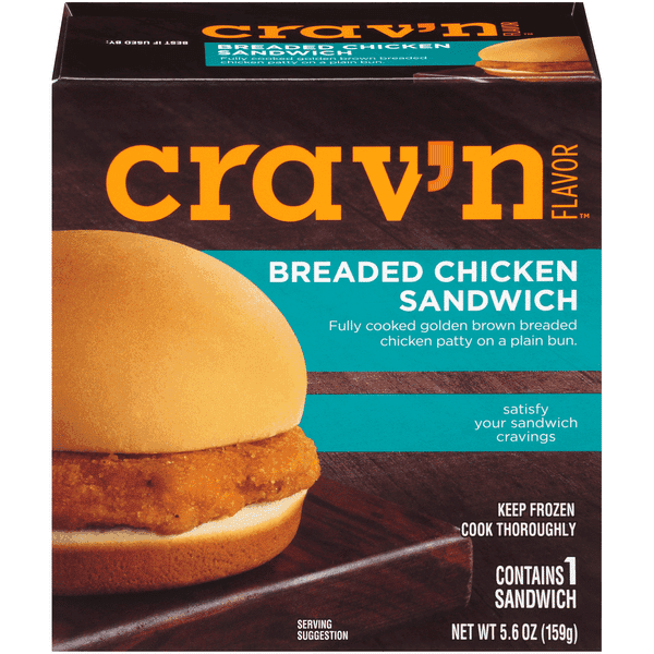 Crav'N Flavor Breaded Chicken Sandwich