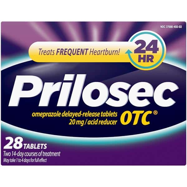 Prilosec Otc Tablets Two 14 Day Course