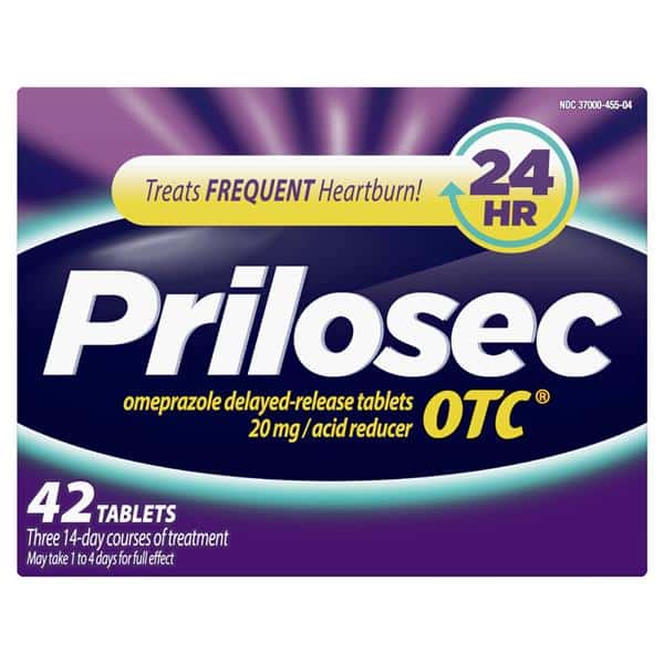 Prilosec Otc Tablets Three 14 Day Course