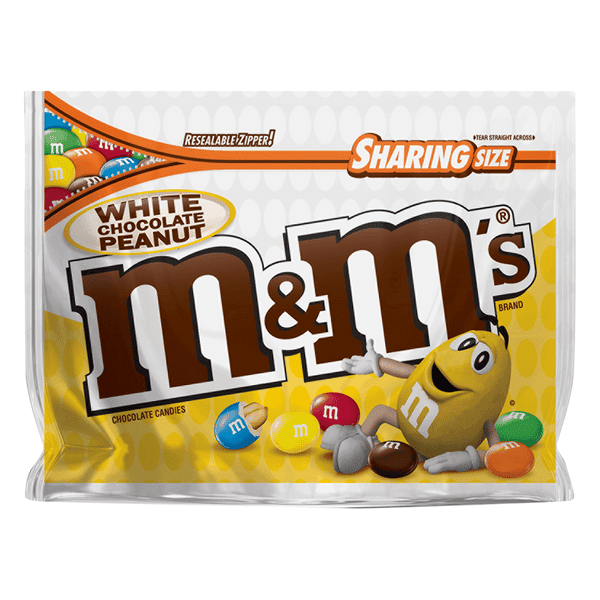 M&M'S White Chocolate Peanut Sharing Size