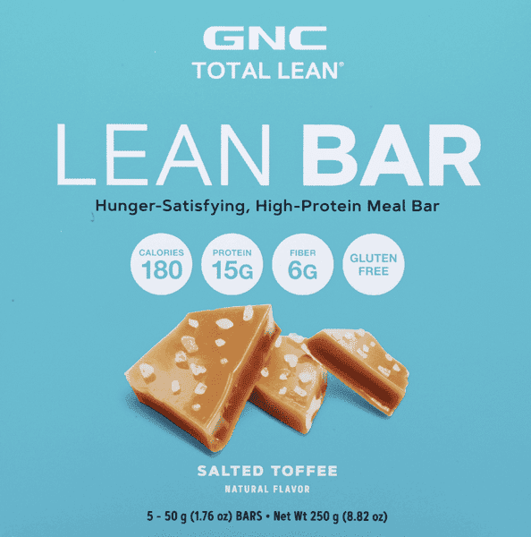 Gnc Total Lean Bar Salted Toffee