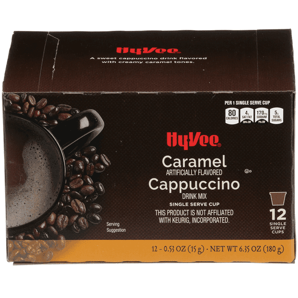 Hy-Vee Caramel Cappuccino Single Serve Cups