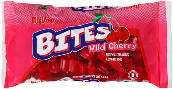 Hy-Vee Wild Cherry Bites Candy