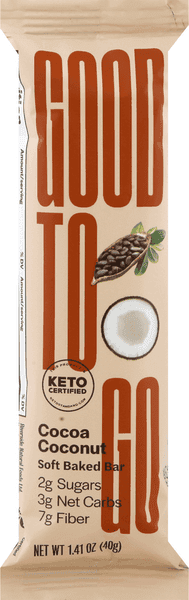 Good To Go Keto Cocoa Coconut Soft Baked Bar