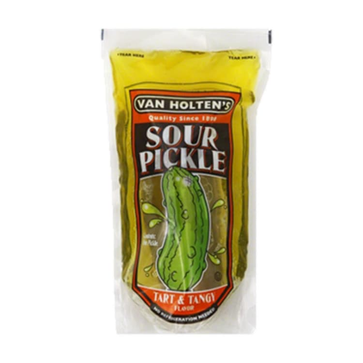 Van Holten'S Hearty Sour Pickle In A Pouch
