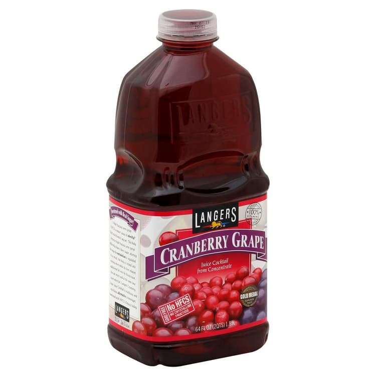 Langers Juice Cranberry Grape Cocktail