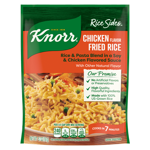 Is it Interstitial Cystitis Friendly? Knorr Asian Sides Chicken Fried Rice Dish