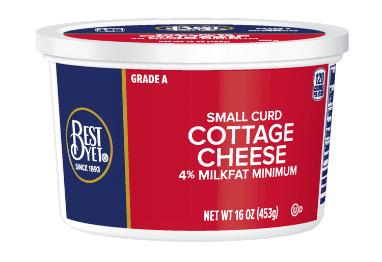 Best Yet Small Curd 4% Milkfat Cottage Cheese