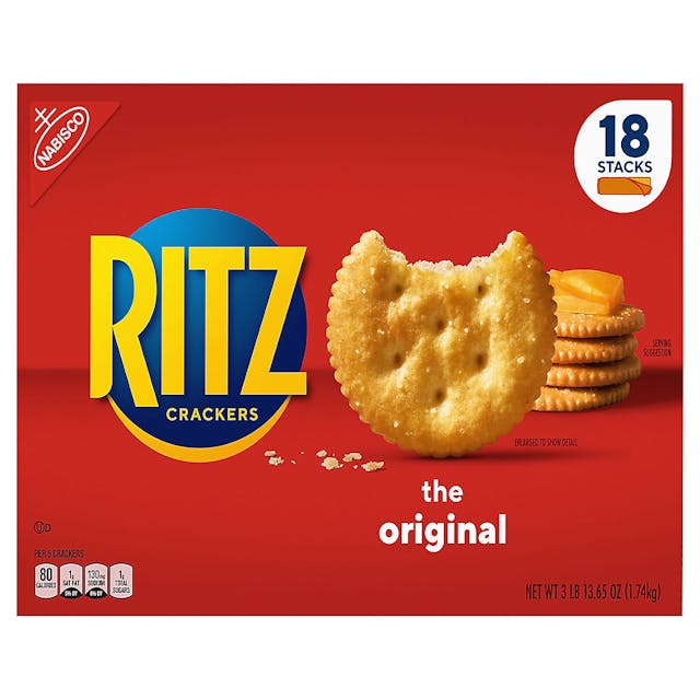 Is it Low FODMAP? Ritz Crackers, Stay Fresh Packs