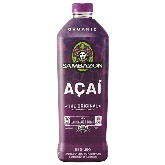 Is it Sesame Free? Sambazon Organic Açaí The Original Superfood Juice