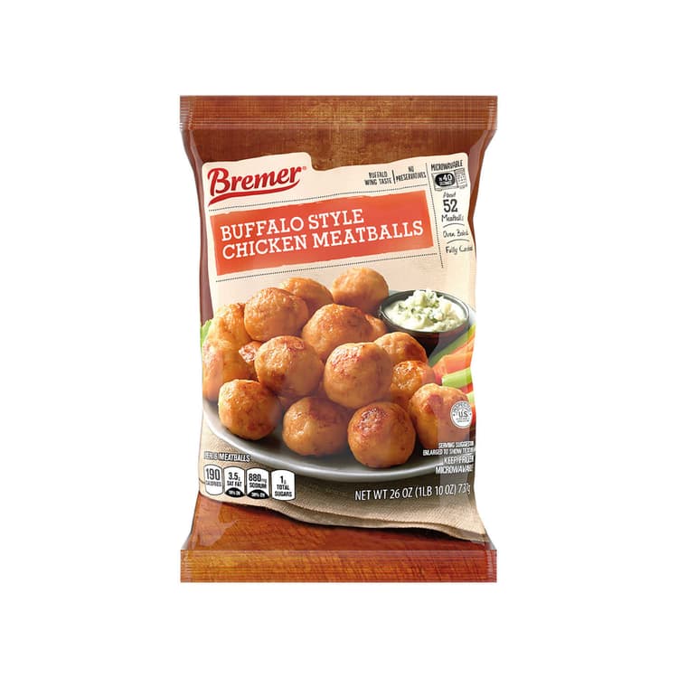 Bremer Buffalo Style Chicken Meatballs