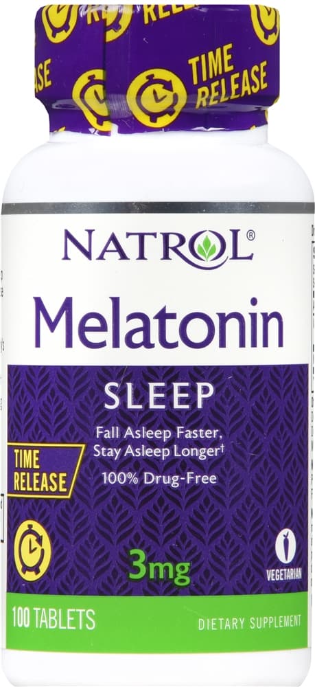 Natrol Melatonin Tablets Time Release