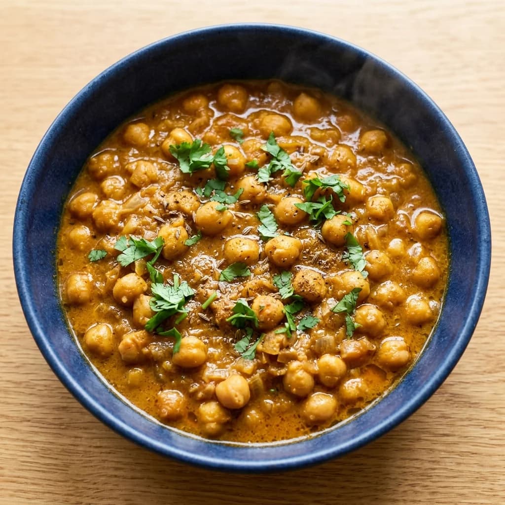 Vegan Creamy Masala Chickpea Curry