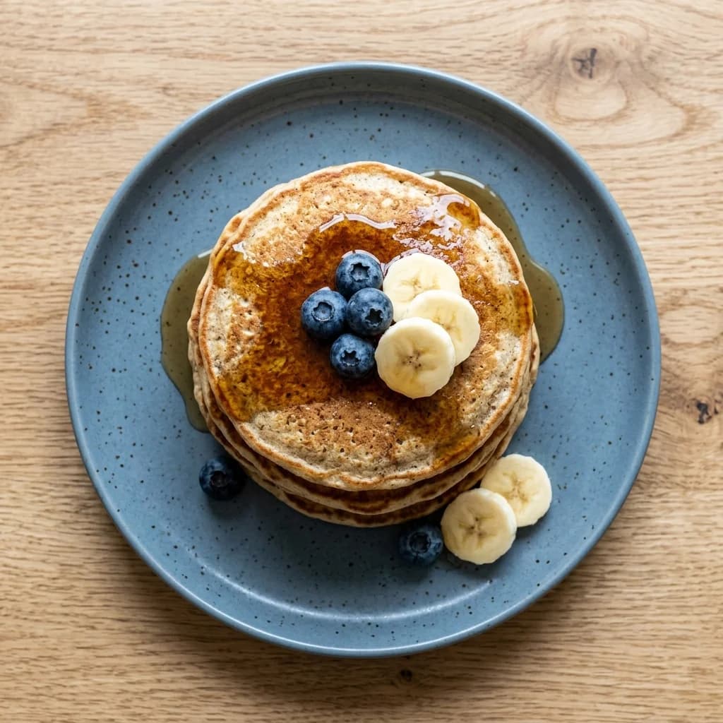 Banana Oat Pancakes