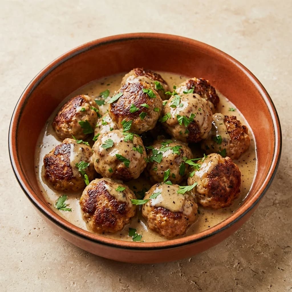 Swedish-Style Turkey Meatballs