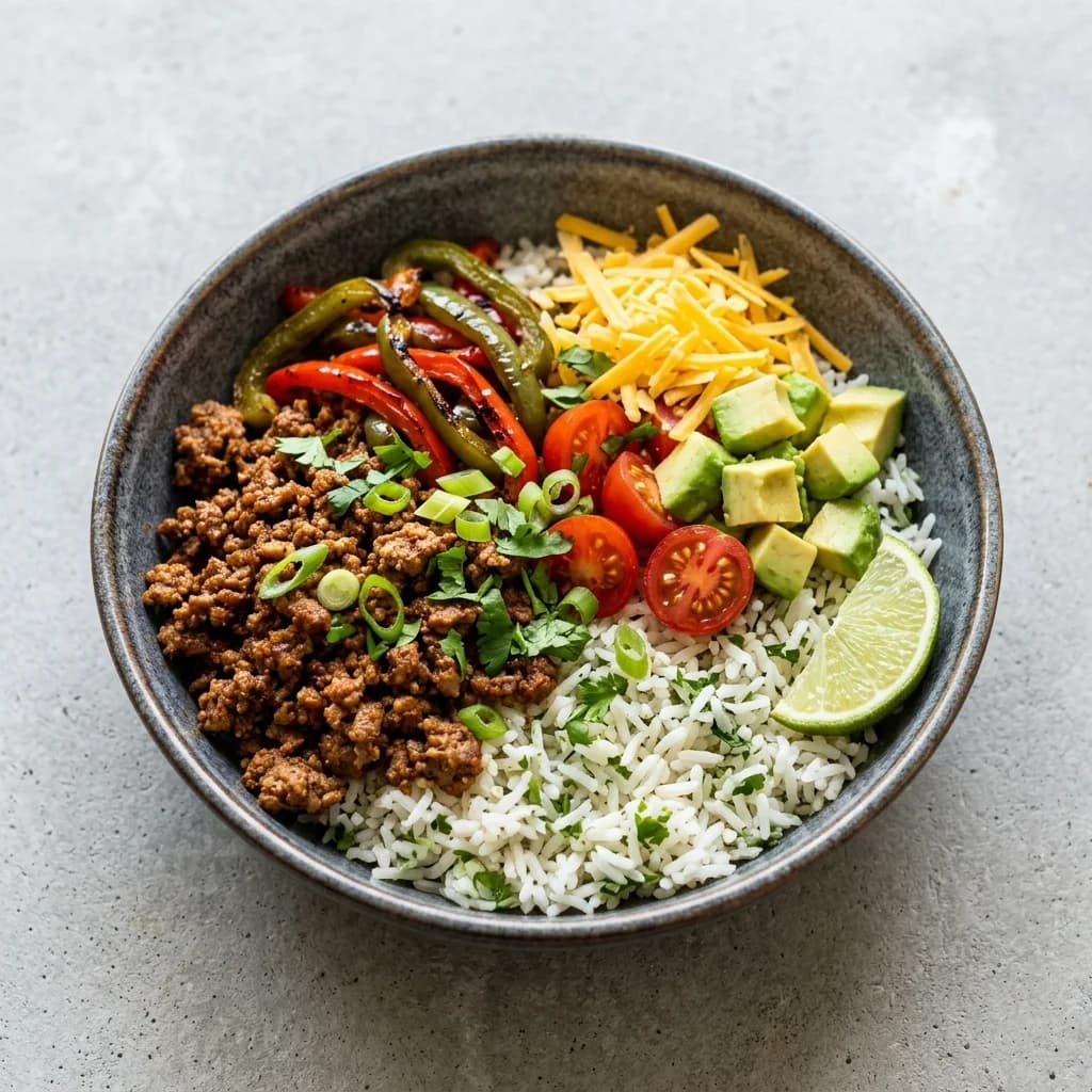 Beef Burrito Bowl
