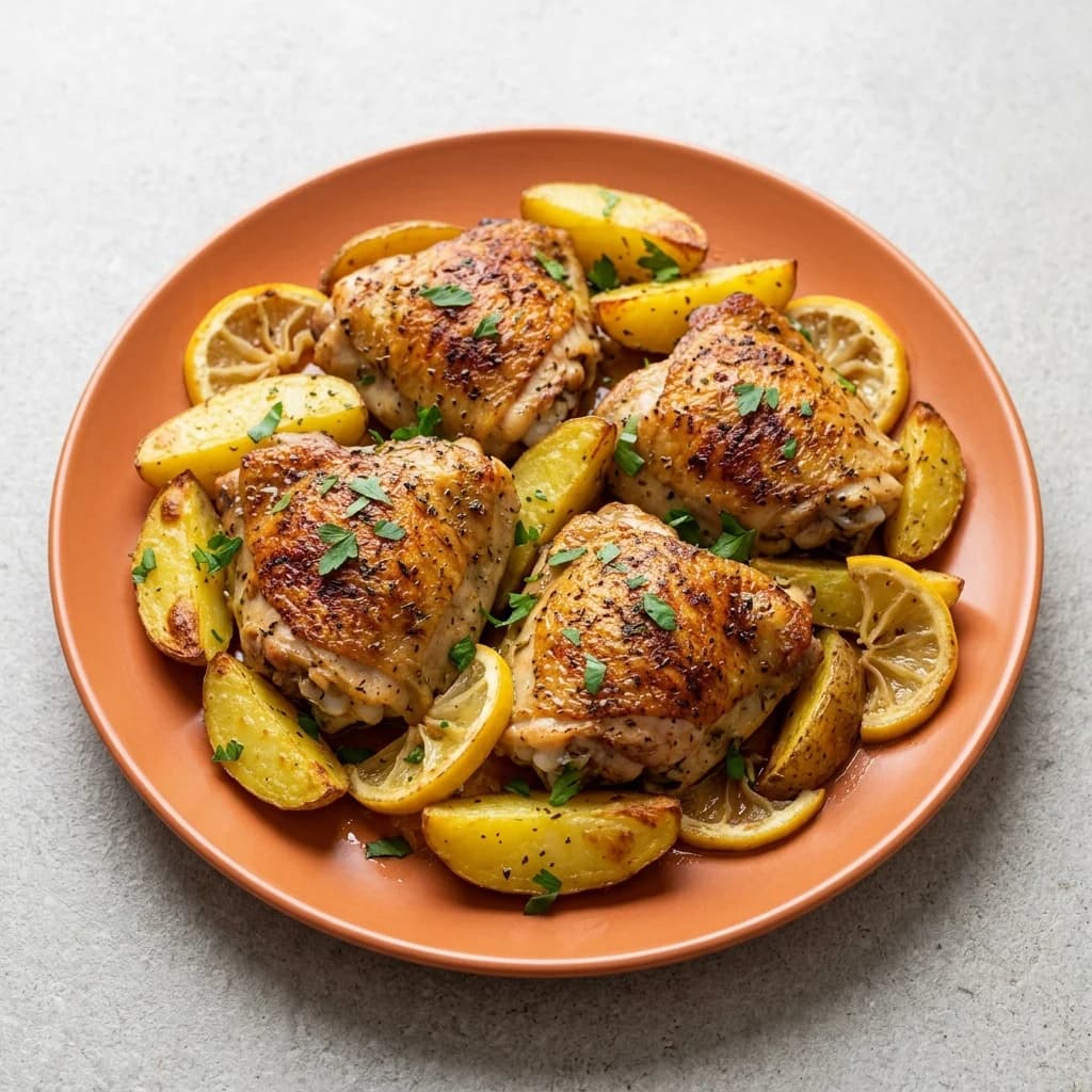 Greek Lemon Chicken and Potatoes