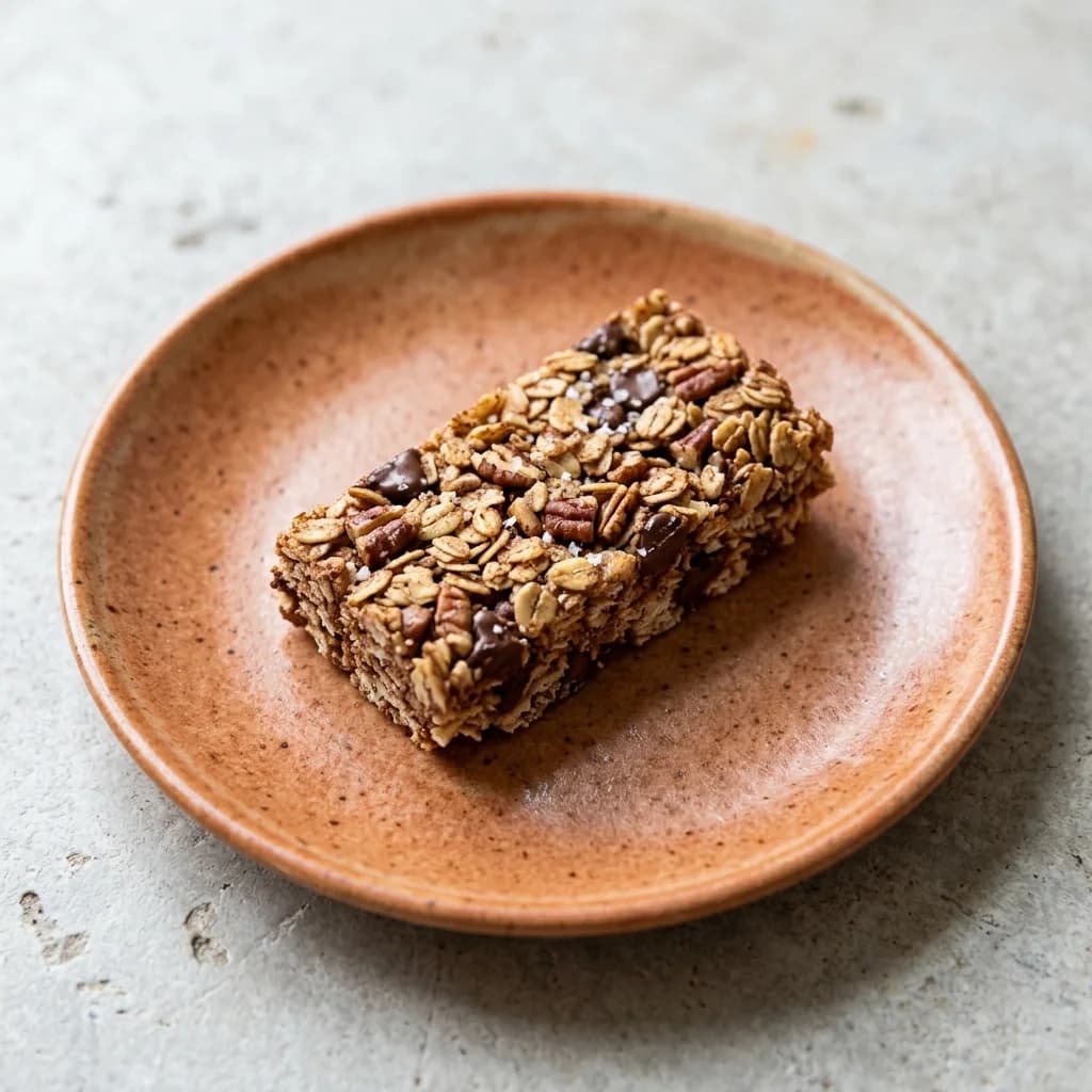 Mini Cinnamon Pecan Granola Bars