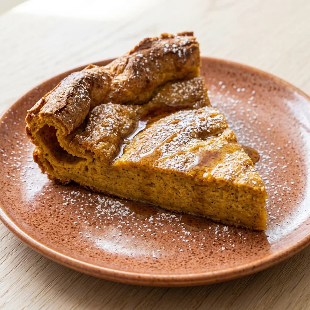 Vanilla Pumpkin Oven Pancake