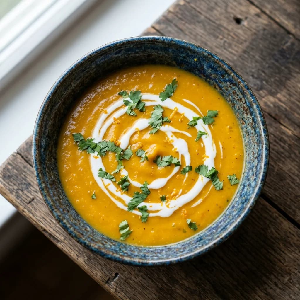 Coconut Cream Butternut Squash Soup