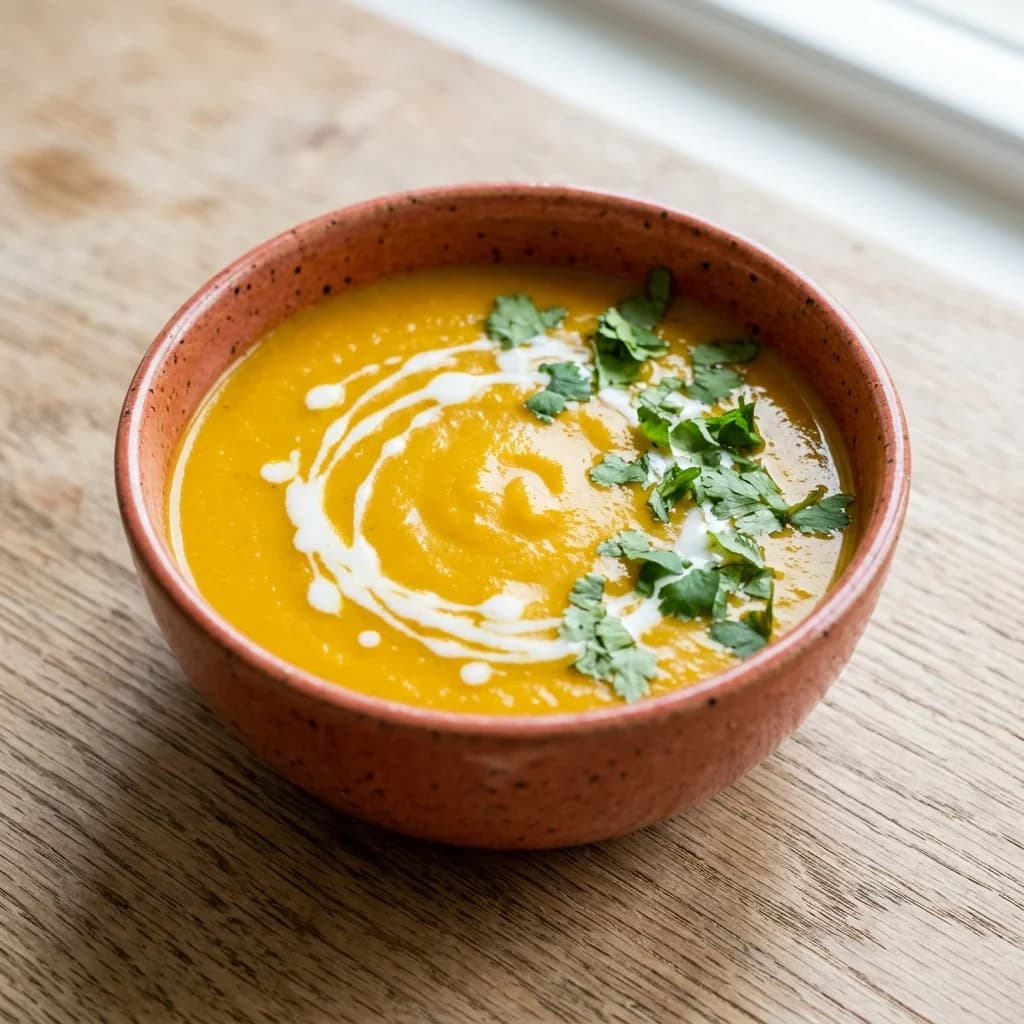 Ginger-Turmeric Butternut Squash Soup