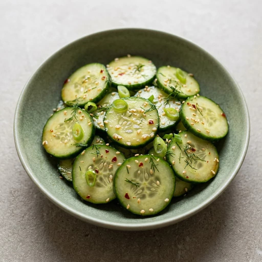 Vegan Cucumber Salad