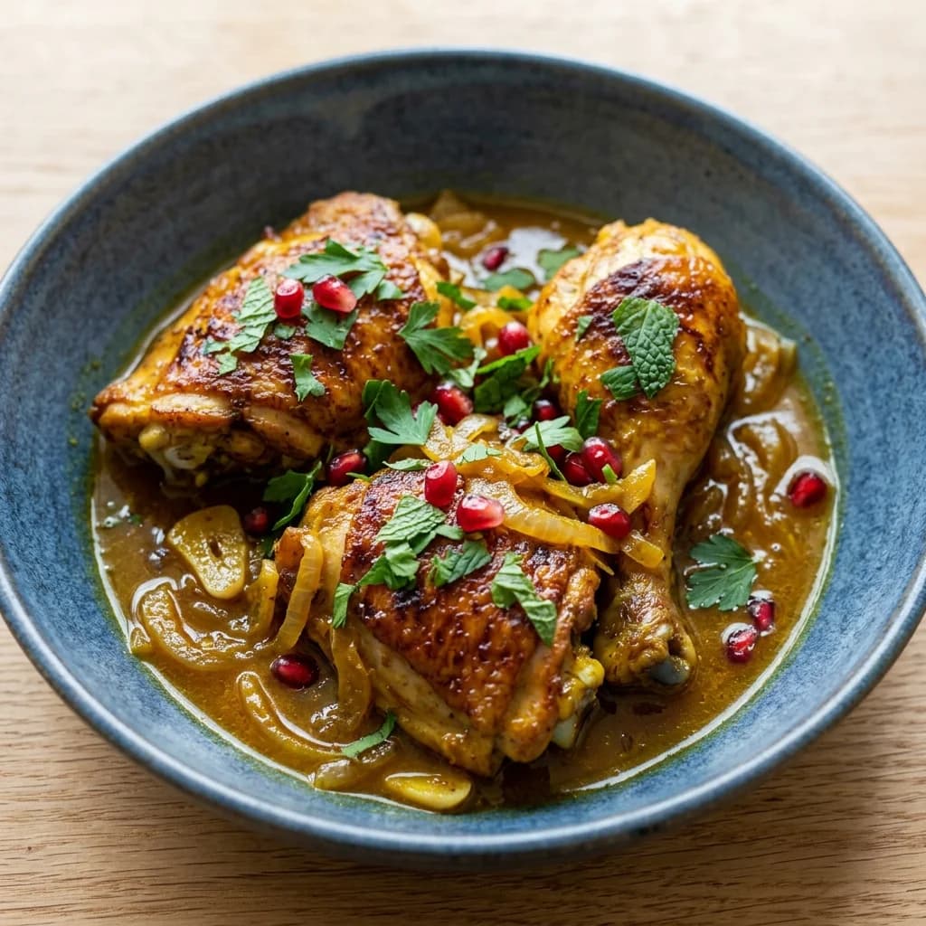 Ginger Persian Saffron Chicken