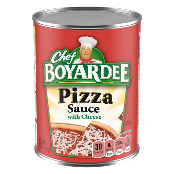 Chef Boyardee Pizza Sauce With Cheese